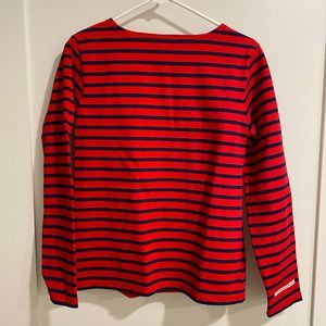 Striped blue and red shirt (medium)